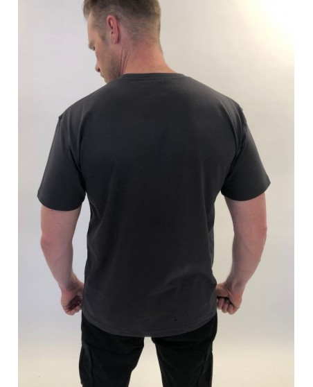 Thors Hammer T-Shirt Grey by Nordic Worlds Premium Cotton