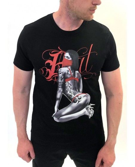 BSAT Cali Swag Chica T-Shirt BLack Premium Cotton