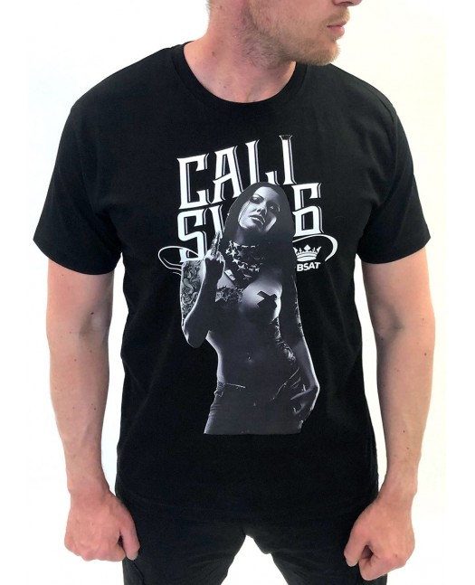 BSAT Chica T-Shirt Black Premium Cotton