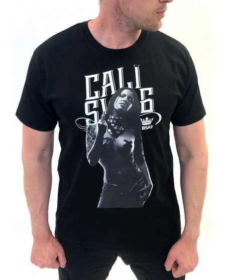 BSAT Chica T-Shirt Black Premium Cotton