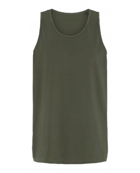 Tank Top Plain Olive