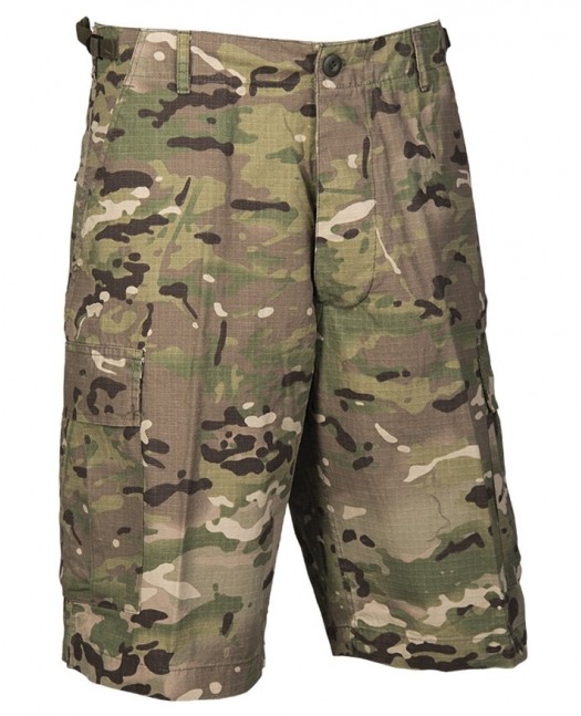 Techwear shorts Ripstop Camo