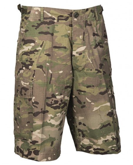 Techwear shorts Ripstop Camo