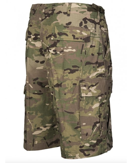 Techwear shorts Ripstop Camo