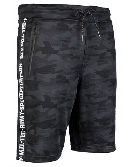 Tech Wear Track Shorts Dark Camo