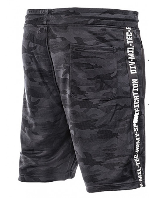 Tech Wear Track Shorts Dark Camo