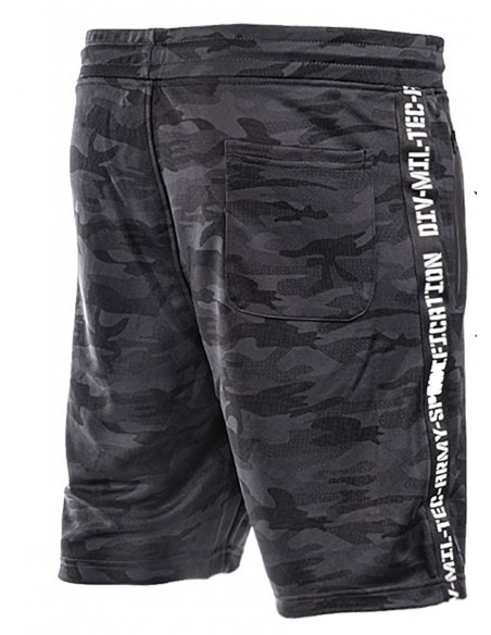 Tech Wear Track Shorts Dark Camo