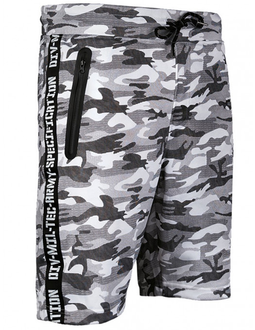 Tech Wear Track Shorts Urban Camo