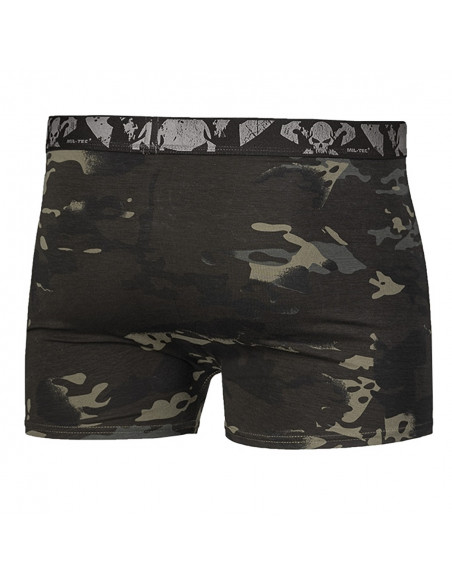 2 Pack Boxer Shorts Skull Camo by Tech Wear