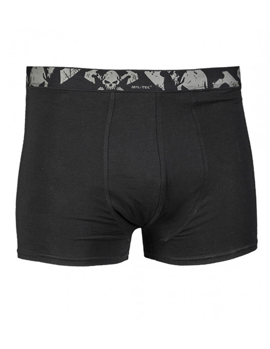 2 Pack Boxer Shorts Skull Black by...