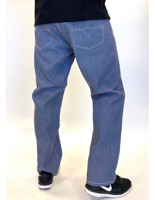 Classic Denim Jeans Light Blue Baggy