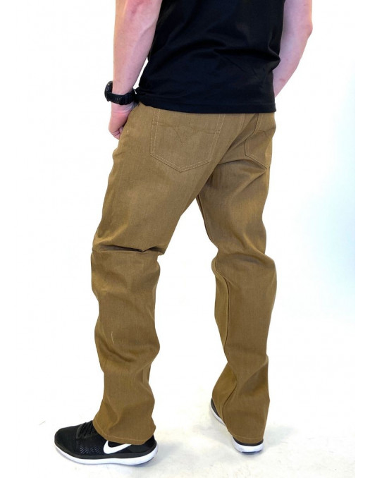 Classic Denim Jeans Wheat Baggy