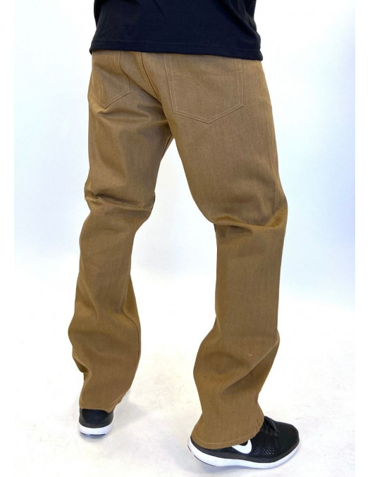 Classic Denim Jeans Wheat Baggy