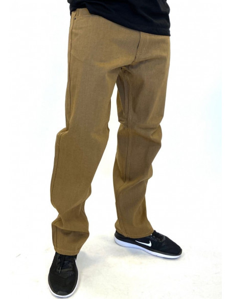 Classic Denim Jeans Wheat Baggy