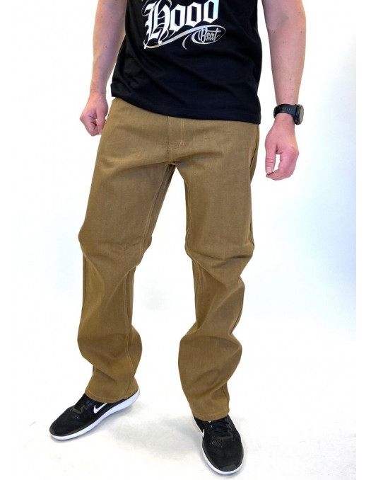 Classic Denim Jeans Wheat Baggy