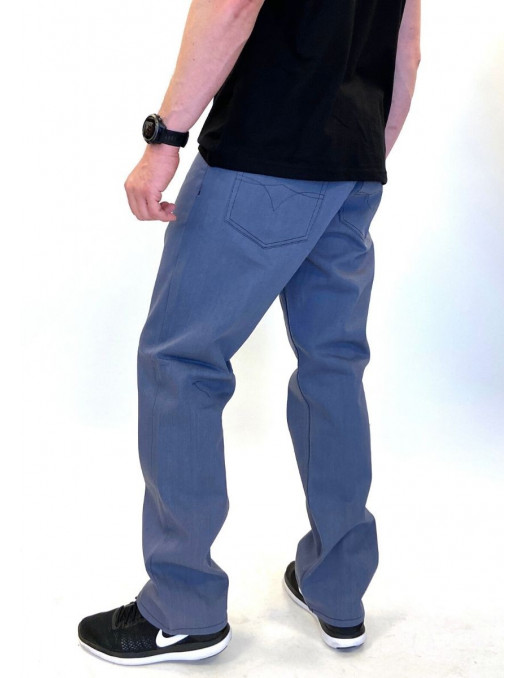 Classic Denim Jeans Stone Blue Baggy