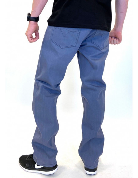 Classic Denim Jeans Stone Blue Baggy