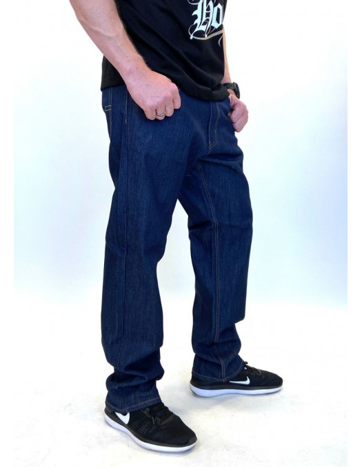 Classic Denim Jeans Raw Indigo Baggy