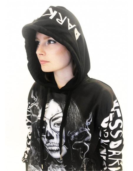 BSAT Darkness Chica El Barrio Hoodie