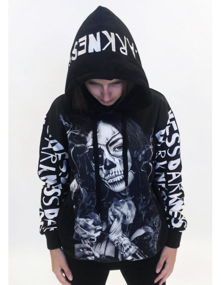BSAT Darkness Chica El Barrio Hoodie