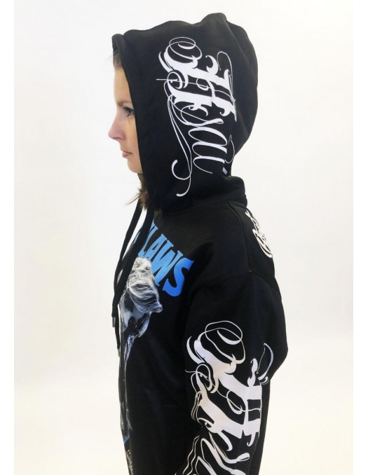 BSAT Outlaws Chica Hoodie Black