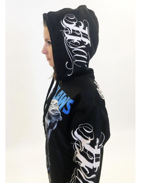 BSAT Outlaws Chica Hoodie Black