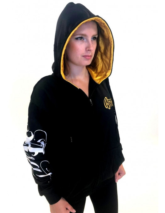 BSAT Compton Glory ZipHoodie Black