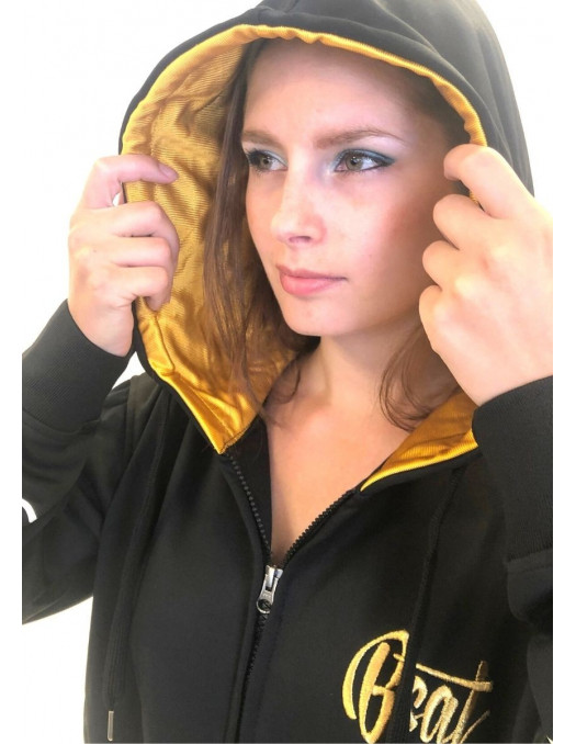 BSAT Compton Glory ZipHoodie Black