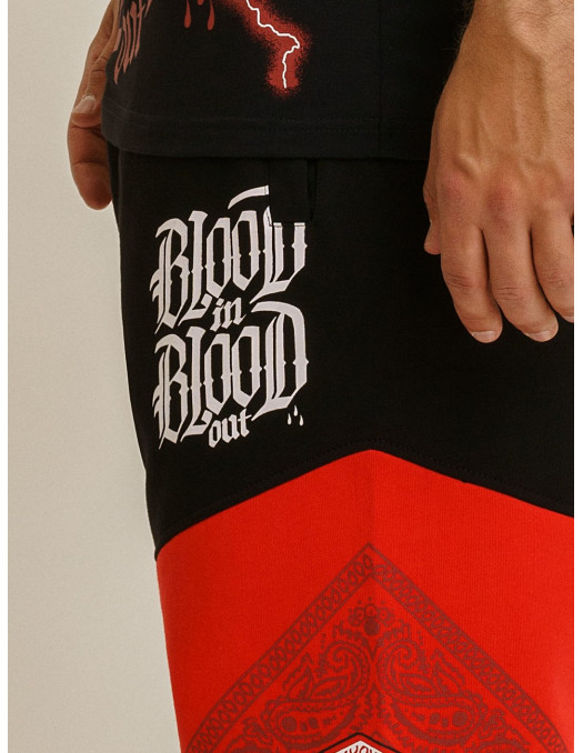 Urban Sweatpants BlackNRed by Blood...