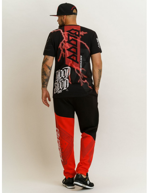 Urban Sweatpants BlackNRed by Blood...