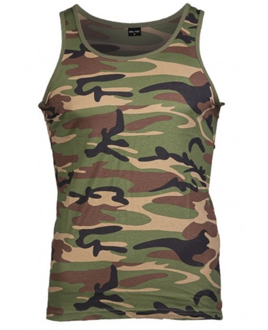 Camo Tank Top Woodland