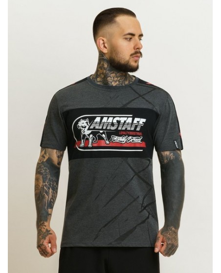 Familiy Breed T-Shirt Grey by Amstaff