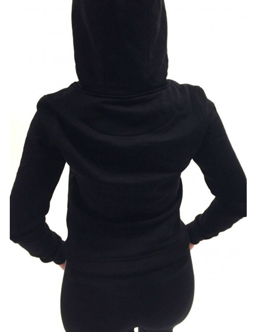 Cali Skull Hoodie BlackNWhite by BSAT