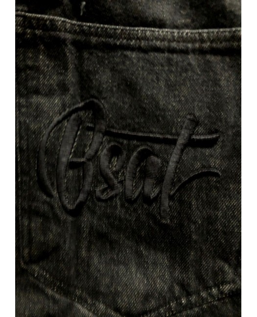 Plain Rbls Untd JeansBlackNGold
