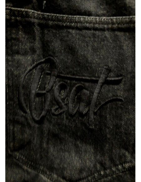 Plain Rbls Untd Jeans BlackNRed