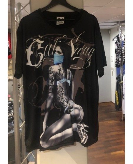 Chica Cali Swag T-Shirt Black by BSAT
