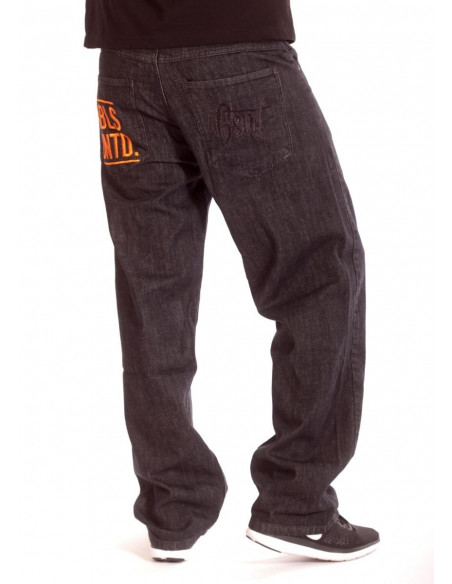 Plain Rbls Untd Jeans BlackNOrange