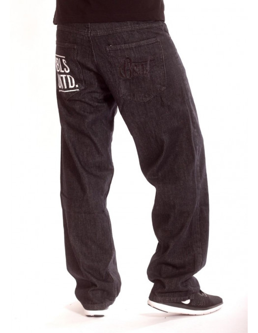 Plain Rbls Untd Jeans BlackNWhite