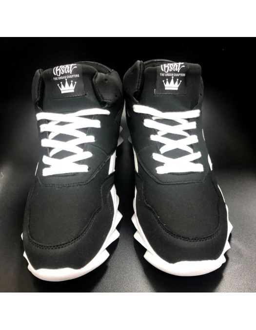 Urban Glory Race Sneakers BlackNWhite