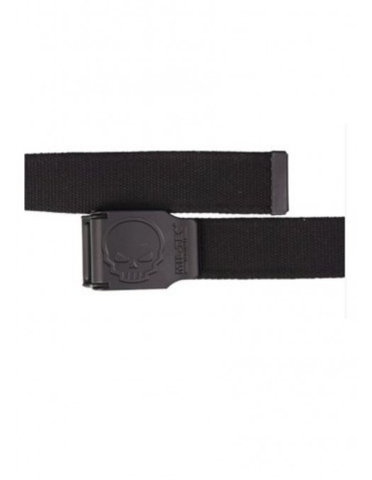 Skull Cotton Belt Black by Tech Wear
