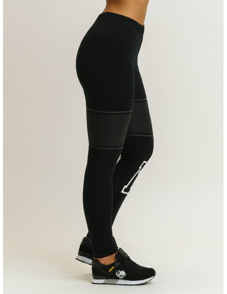 Black Puppy Logo Leggings by Babystaff