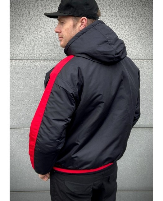 Bronx Winter Jacket BlackNRed by BSAT
