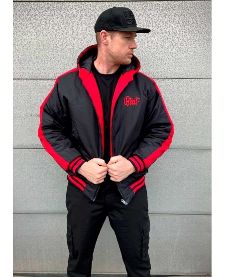 Bronx Winter Jacket BlackNRed by BSAT