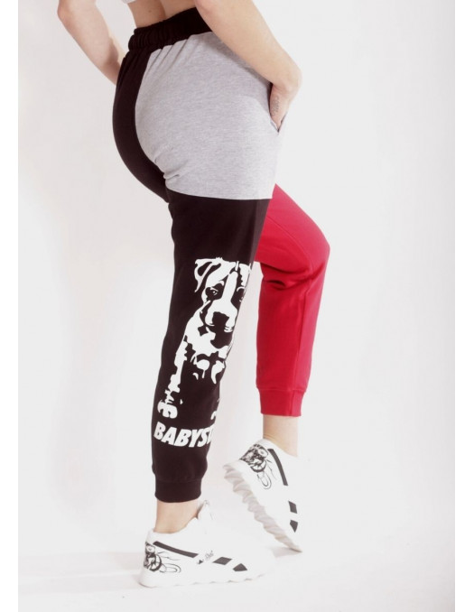 Babystaff Sweatpants Sporty Deluxe Red