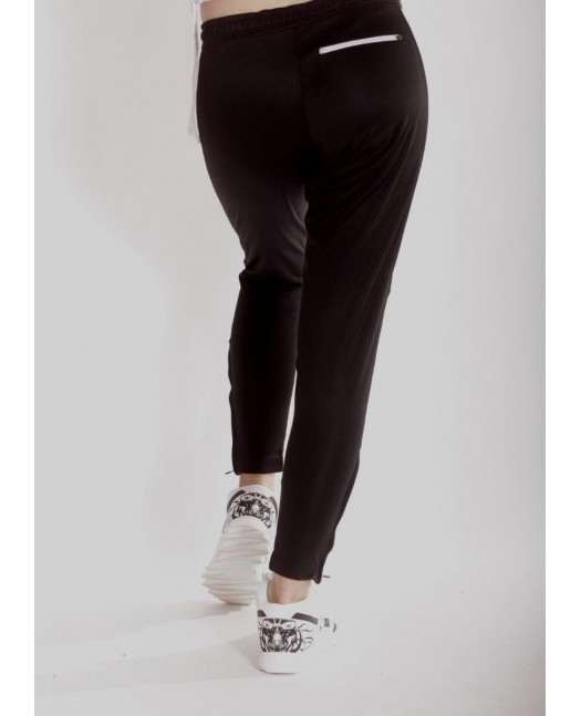 Panther Track Pants BlackNWhite by BSAT