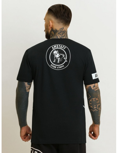 Amstaff Family Breed T-Shirt Black