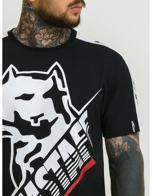 Logo Dog T-Shirt Black by Amstaff