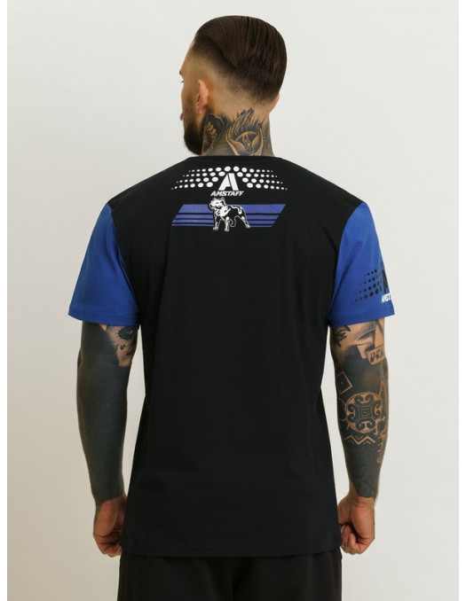 Sporty Logo T-Shirt BlackNBlue by...