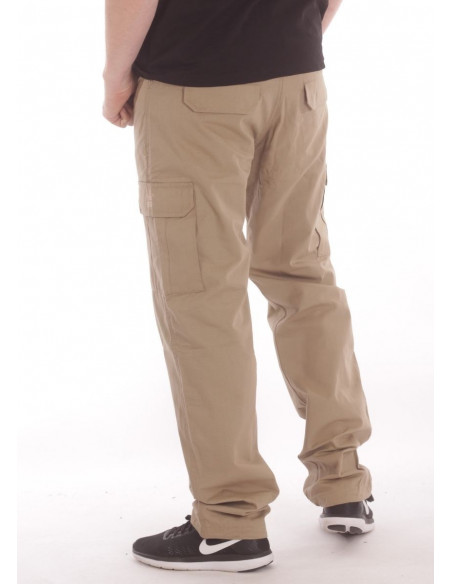 BSAT Regular Fit Combat Cargo Pants Beige