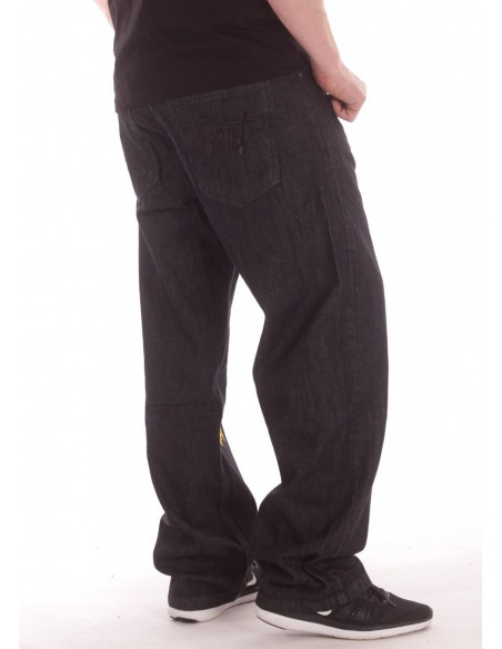 Compton Jeans BlackNGold Baggy by BSAT